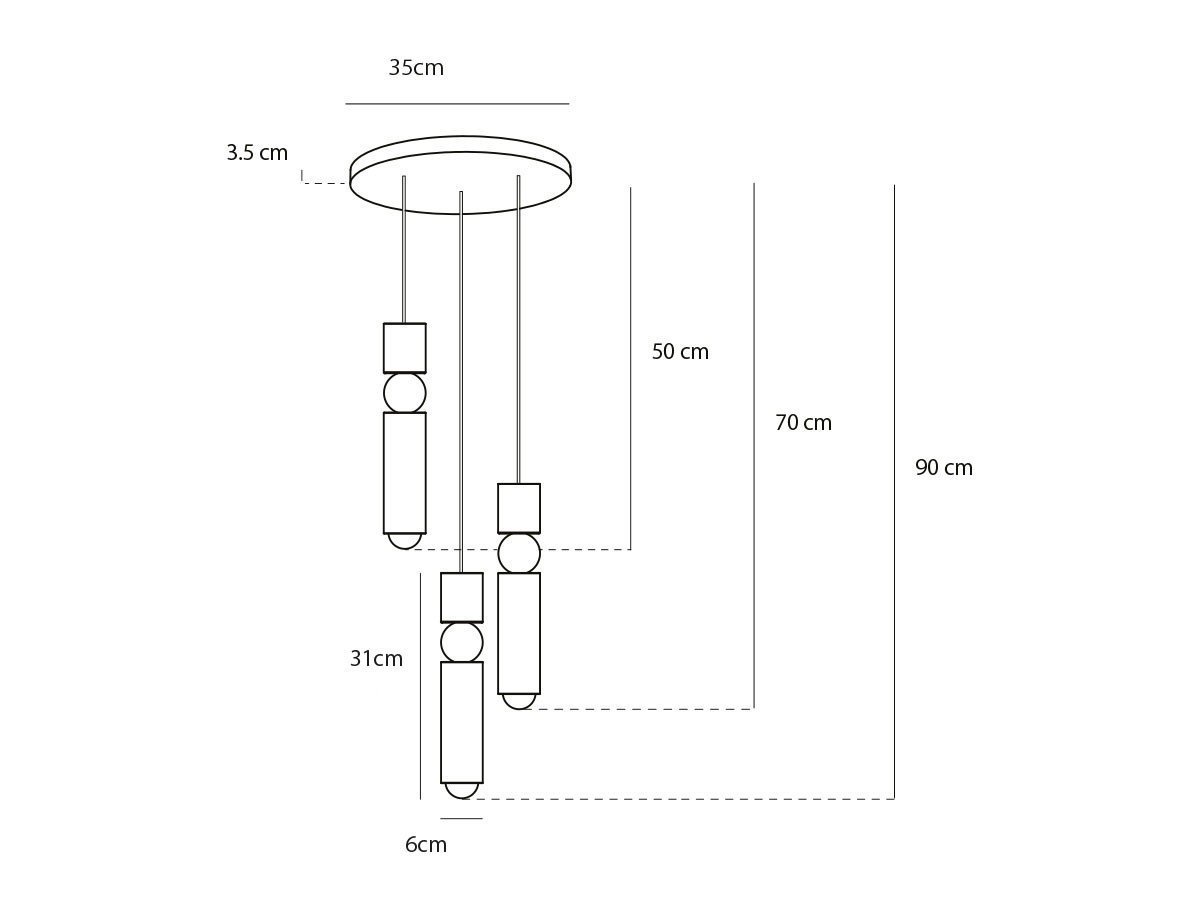 【リーブルーム/LEE BROOM / GOODS】のFULCRUM CHANDELIER 3 PIECE / フルクラム シャンデリア 3灯 インテリア・キッズ・メンズ・レディースファッション・服の通販 founy(ファニー) 　コレクション　Collection, Seasonal Line　スリム　Slim, Slim Fit　プレート　Plate, Dish　送料無料　Free Shipping　ホーム・キャンプ・アウトドア・お取り寄せ　Home Living / Home & Lifestyle / Camping Gear / Outdoor Camping　家具・インテリア　Home Furniture & Interior. Stylish & Functional Living Spaces　ライト・照明　Lamps & Lighting Fixtures　シャンデリア・クリスタル照明　Chandelier / Crystal Ceiling Light　参考設置図|ID: prp329100002326672 ipo3291000000033938794