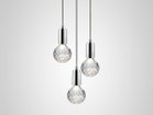 【リーブルーム/LEE BROOM / GOODS】のCRYSTAL BULB CHANDELIER 3 PIECE / クリスタルバルブ シャンデリア 3灯 本体ポリッシュドクローム、電球クリア|ID: prp329100002326676 ipo3291000000034029205