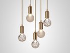 【リーブルーム/LEE BROOM / GOODS】のCRYSTAL BULB CHANDELIER 3 PIECE / クリスタルバルブ シャンデリア 3灯 参考イメージ|ID: prp329100002326676 ipo3291000000034029214