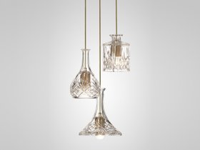 【リーブルーム/LEE BROOM / GOODS】のDECANTER CHANDELIER 3 PIECE / デキャンタ シャンデリア 3灯 人気、トレンドファッション・服の通販 founy(ファニー) ヴィンテージ Vintage Style カッティング Cutting Detail ガラス Glass, Glassware クリスタル Crystal, Swarovski グラス Glass, Eyewear コレクション Collection, Seasonal Line スクエア Square, Square Shape チューリップ Tube, Tube Top ハンド Hand, Handmade モダン Modern, Contemporary 送料無料 Free Shipping ホーム・キャンプ・アウトドア・お取り寄せ Home Living / Home & Lifestyle / Camping Gear / Outdoor Camping 家具・インテリア Home Furniture & Interior. Stylish & Functional Living Spaces ライト・照明 Lamps & Lighting Fixtures シャンデリア・クリスタル照明 Chandelier / Crystal Ceiling Light |ID:prp329100002326678