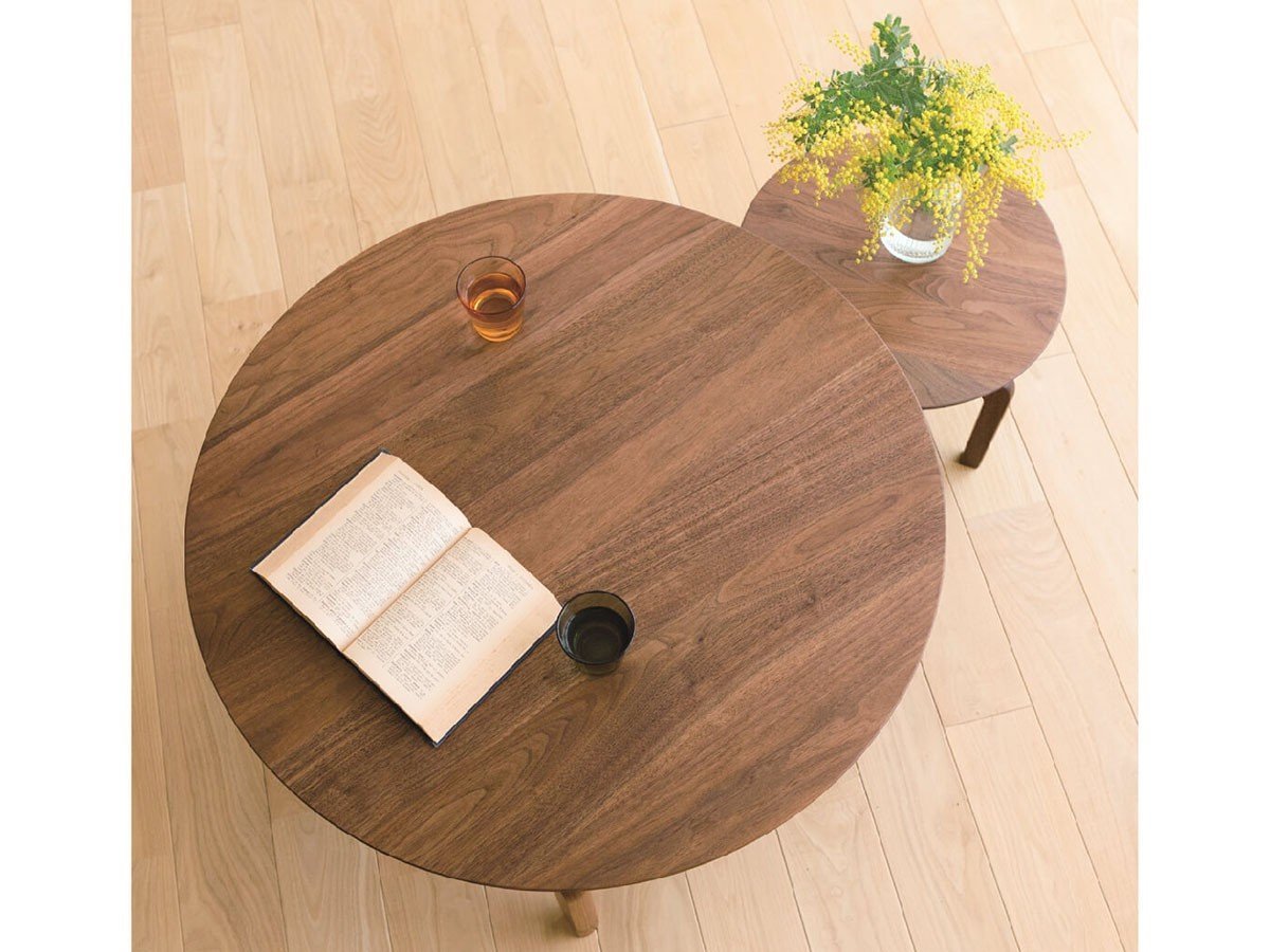 【フライミー ヴェール/FLYMEe vert / GOODS】のLISCIO CIRCLE LOW TABLE / リッショ サークルローテーブル 42 インテリア・キッズ・メンズ・レディースファッション・服の通販 founy(ファニー) 　送料無料　Free Shipping　オイル　Oil　テーブル　Table　バランス　Balance　ホーム・キャンプ・アウトドア・お取り寄せ　Home,Garden,Outdoor,Camping Gear　家具・インテリア　Furniture　テーブル　Table　ローテーブル・センターテーブル　Low Table/Center Table　左:サイズ違いの「直径84cm」、右:本商品|ID: prp329100002328819 ipo3291000000015020243