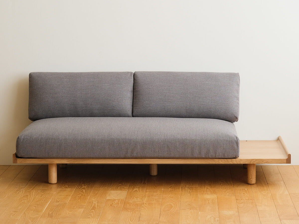 【フライミー ヴェール/FLYMEe vert / GOODS】のPISOLINO SOFA BED / ピソリーノ ソファベッド 193 インテリア・キッズ・メンズ・レディースファッション・服の通販 founy(ファニー) 　クッション　Cushion, Throw Pillow　フェザー　Feather, Feather Detail　フレーム　Frame, Outline　ホーム・キャンプ・アウトドア・お取り寄せ　Home Living / Home & Lifestyle / Camping Gear / Outdoor Camping　家具・インテリア　Home Furniture & Interior. Stylish & Functional Living Spaces　ソファー　Couches & Sofas　背面張地:マレンコ グレー(ランク2)、座面張地:マレンコ グレー(ランク2)、フレーム:オーク、背|ID: prp329100002328820 ipo3291000000030190414