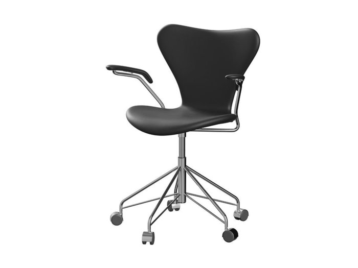 【フリッツ ハンセン/FRITZ HANSEN / GOODS】のSERIES 7 / セブンチェア フルパディング アームチェア キャスター付き回転ベース エッセンシャルレザー 3217 インテリア・キッズ・メンズ・レディースファッション・服の通販 founy(ファニー) https://founy.com/ キャップ Cap クッション Cushion 送料無料 Free Shipping ホーム・キャンプ・アウトドア・お取り寄せ Home,Garden,Outdoor,Camping Gear 家具・インテリア Furniture チェア・椅子 Chair アームチェア Armchair ホーム・キャンプ・アウトドア・お取り寄せ Home,Garden,Outdoor,Camping Gear 家具・インテリア Furniture チェア・椅子 Chair オフィスチェア・デスクチェア Office Chair/Desk Chair |ID: prp329100002328857 ipo3291000000030214179