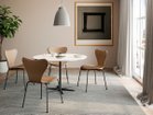 【フリッツ ハンセン/FRITZ HANSEN / GOODS】のSERIES 7 / セブンチェア フルパディング エッセンシャルレザー 3107 張地:ライトグレー、脚部:ウォームグラファイト|ID:prp329100002328859