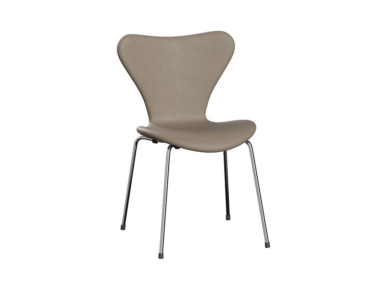 【フリッツ ハンセン/FRITZ HANSEN / GOODS】のSERIES 7 / セブンチェア フルパディング エッセンシャルレザー 3107 インテリア・キッズ・メンズ・レディースファッション・服の通販 founy(ファニー) 　クッション　Cushion　送料無料　Free Shipping　ホーム・キャンプ・アウトドア・お取り寄せ　Home,Garden,Outdoor,Camping Gear　家具・インテリア　Furniture　チェア・椅子　Chair　ダイニングチェア　Dining Chair　張地:ライトグレー、脚部:クローム仕上|ID: prp329100002328859 ipo3291000000030214308
