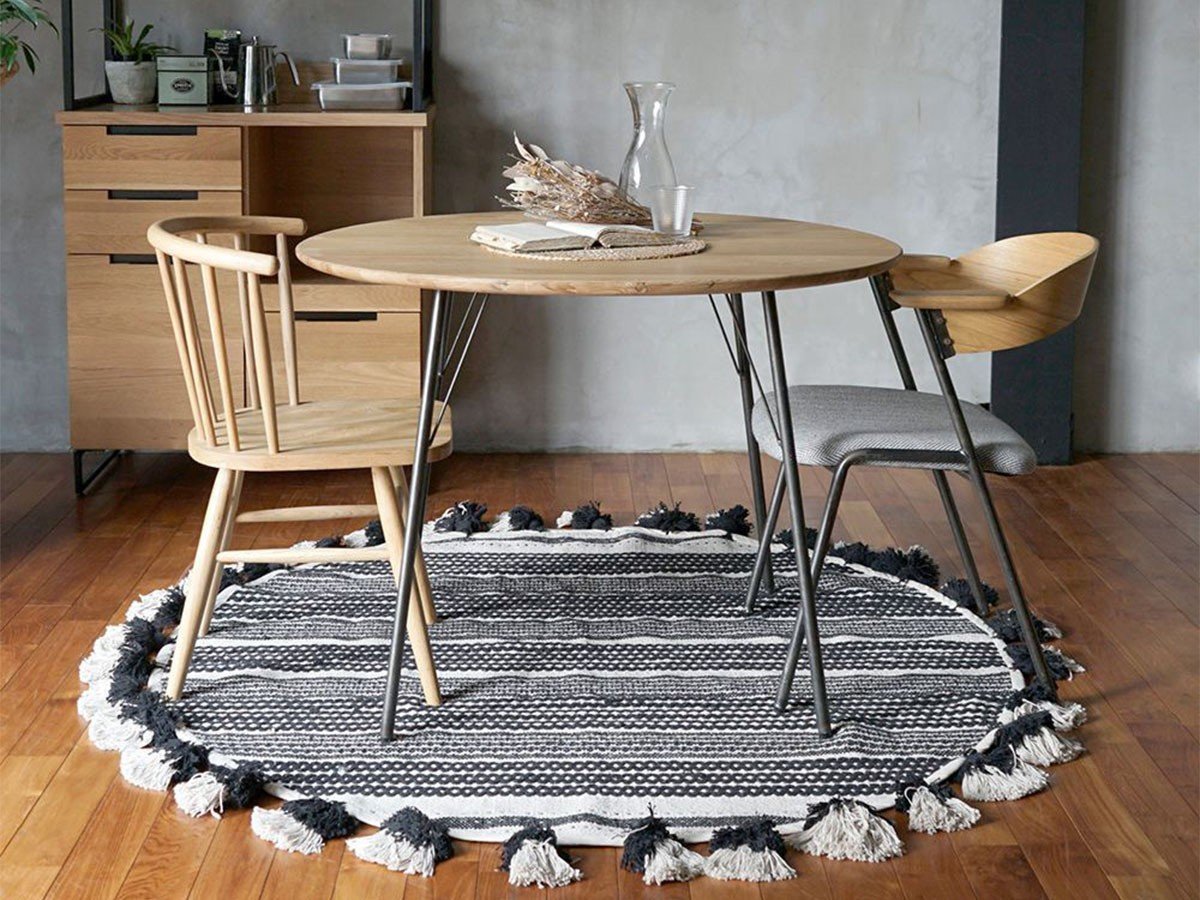 【アデペシュ/a.depeche / GOODS】のsou dining table 1050 round / ソウ ダイニングテーブル 1050 ラウンド(脚部001タイプ) 人気、トレンドファッション・服の通販 founy(ファニー) 　シンプル　Simple　テーブル　Table　デスク　Desk　モダン　Modern　ラウンド　Round　ワーク　Work　ヴィンテージ　Vintage　ホーム・キャンプ・アウトドア・お取り寄せ　Home,Garden,Outdoor,Camping Gear　家具・インテリア　Home Furniture & Interior. Stylish & Functional Living Spaces　テーブル　Table　ダイニングテーブル　Dining Table　other-3|ID: prp329100002330658 ipo3291000000031504083