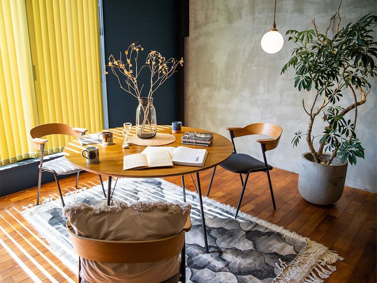 【アデペシュ/a.depeche / GOODS】のsou dining table 1200 round / ソウ ダイニングテーブル 1200 ラウンド(脚部001タイプ) 人気、トレンドファッション・服の通販 founy(ファニー) 　シンプル　Simple　テーブル　Table　デスク　Desk　モダン　Modern　ラウンド　Round　ワーク　Work　ヴィンテージ　Vintage　ホーム・キャンプ・アウトドア・お取り寄せ　Home,Garden,Outdoor,Camping Gear　家具・インテリア　Furniture　テーブル　Table　ダイニングテーブル　Dining Table　other-2|ID: prp329100002330660 ipo3291000000031471488