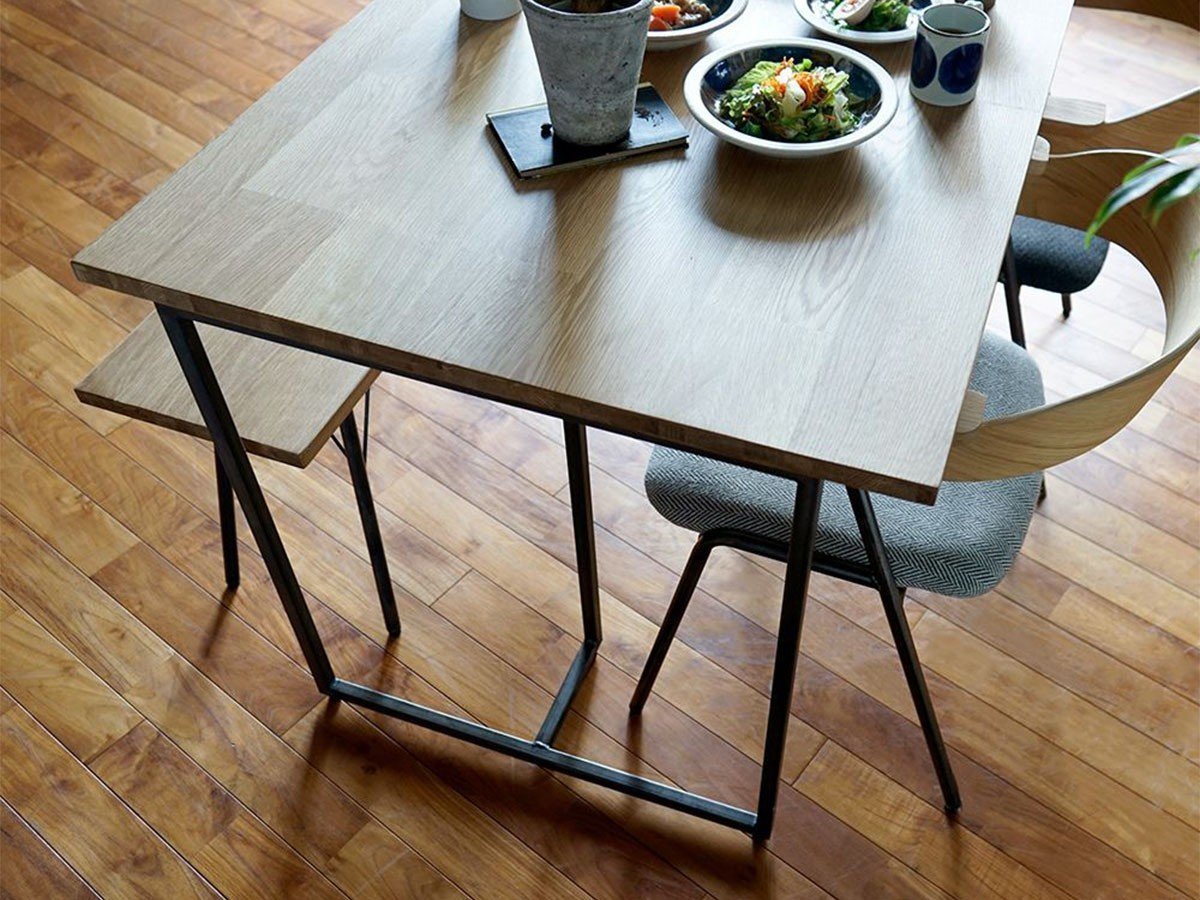 【アデペシュ/a.depeche / GOODS】のsou dining table 1400 / ソウ ダイニングテーブル 1400(脚部003タイプ) 人気、トレンドファッション・服の通販 founy(ファニー) 　シンプル　Simple　テーブル　Table　デスク　Desk　モダン　Modern　ワーク　Work　ヴィンテージ　Vintage　ホーム・キャンプ・アウトドア・お取り寄せ　Home,Garden,Outdoor,Camping Gear　家具・インテリア　Furniture　テーブル　Table　ダイニングテーブル　Dining Table　other-5|ID: prp329100002330666 ipo3291000000031504105