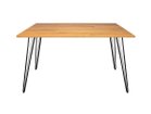 【アデペシュ/a.depeche / GOODS】のsou dining table 1400 / ソウ ダイニングテーブル 1400(脚部002タイプ) 天板ブラウン|ID: prp329100002330667 ipo3291000000030209884