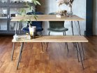 【アデペシュ/a.depeche / GOODS】のsou dining table 1400 / ソウ ダイニングテーブル 1400(脚部002タイプ) 参考イメージ(天板ナチュラル)|ID: prp329100002330667 ipo3291000000030209891