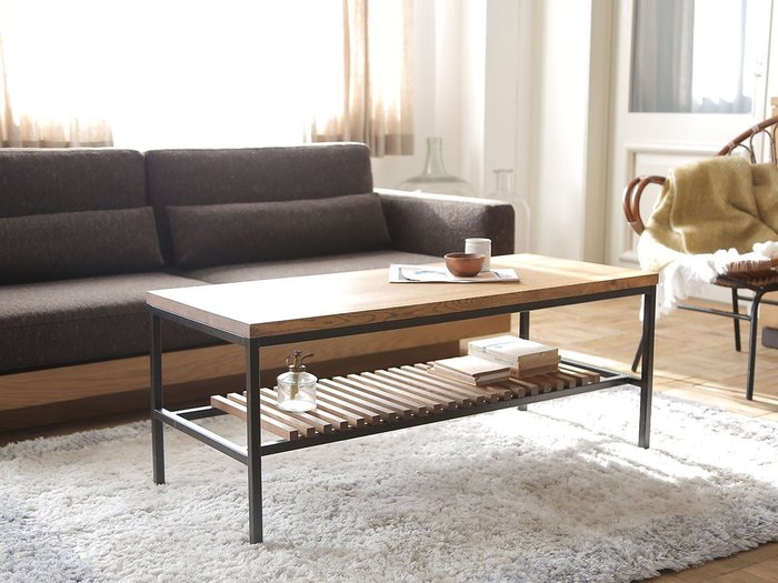 【イージーライフ/Easy Life / GOODS】のBORDER COFFEE TABLE / ボーダー コーヒーテーブル 長方形 インテリア・キッズ・メンズ・レディースファッション・服の通販 founy(ファニー) https://founy.com/ オイル Oil シンプル Simple テーブル Table ボーダー Border ホーム・キャンプ・アウトドア・お取り寄せ Home,Garden,Outdoor,Camping Gear 家具・インテリア Furniture テーブル Table ローテーブル・センターテーブル Low Table/Center Table |ID: prp329100002391768 ipo3291000000030201860