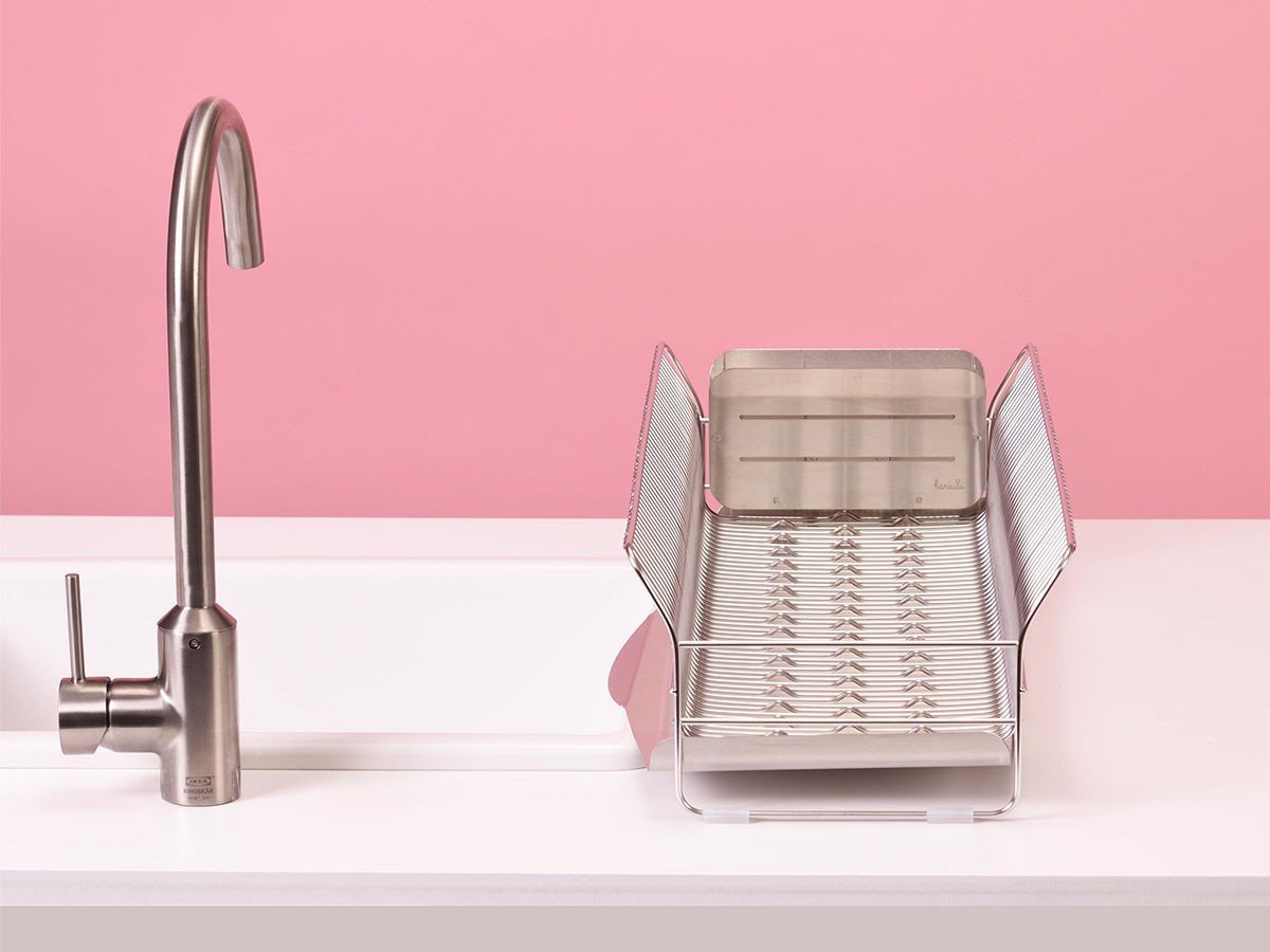 【フライミーアクセソワ/FLYMEe accessoire / GOODS】のDish Drainer / 水切りラック 縦置きロングタイプ 箸立て付 #110692 人気、トレンドファッション・服の通販 founy(ファニー) 　送料無料　Free Shipping　フレーム　Frame, Outline　ロング　Long, Long-Length　ワイヤー　Wire, Wired Bra　ホーム・キャンプ・アウトドア・お取り寄せ　Home Living / Home & Lifestyle / Camping Gear / Outdoor Camping　キッチン・ダイニング　Kitchen & Dining Essentials. Stylish & Functional Tableware　キッチン収納　Kitchen Storage　other-4|ID: prp329100002411523 ipo3291000000031503507