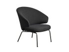 【フリッツ ハンセン/FRITZ HANSEN / GOODS】のLET / レット ラウンジチェア スチールベース SH210 張地:ハリンダル 173 ブラック / グレー()、脚部:ウォームグラファイト|ID: prp329100002443466 ipo3291000000033369962