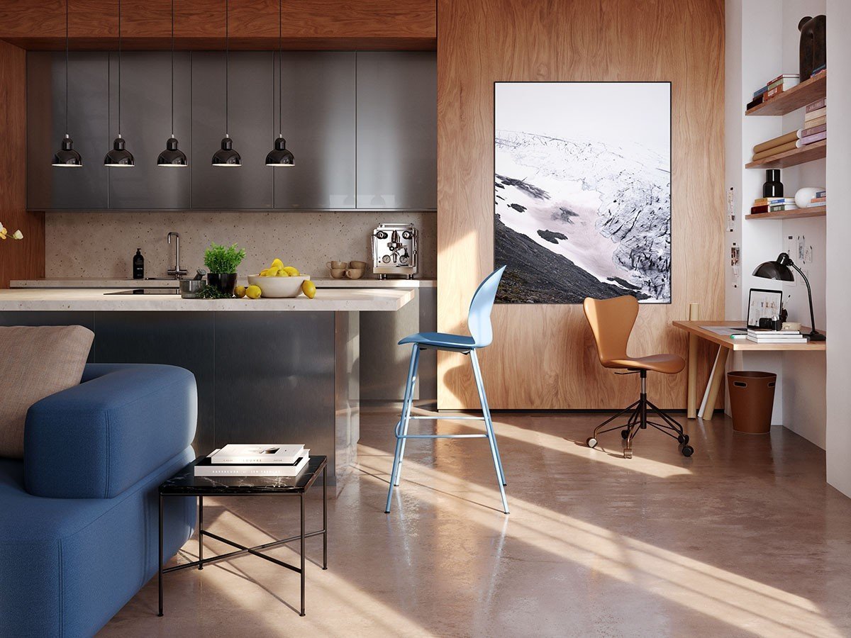 【フリッツ ハンセン/FRITZ HANSEN / GOODS】のN02 RECYCLE / N02 リサイクル バースツール クロームベース N02-50 インテリア・キッズ・メンズ・レディースファッション・服の通販 founy(ファニー) 　送料無料　Free Shipping　テーブル　Table, Dining Table　ワーク　Workwear, Utility Style　ホーム・キャンプ・アウトドア・お取り寄せ　Home Living / Home & Lifestyle / Camping Gear / Outdoor Camping　家具・インテリア　Home Furniture & Interior. Stylish & Functional Living Spaces　チェア・椅子　Seating & Chairs　スツール・バースツール　Stools & Bar Stools　ホーム・キャンプ・アウトドア・お取り寄せ　Home Living / Home & Lifestyle / Camping Gear / Outdoor Camping　家具・インテリア　Home Furniture & Interior. Stylish & Functional Living Spaces　チェア・椅子　Seating & Chairs　カウンターチェア・ハイチェア　Bar Stools / High Stools　参考イメージ|ID: prp329100002443469 ipo3291000000033331126