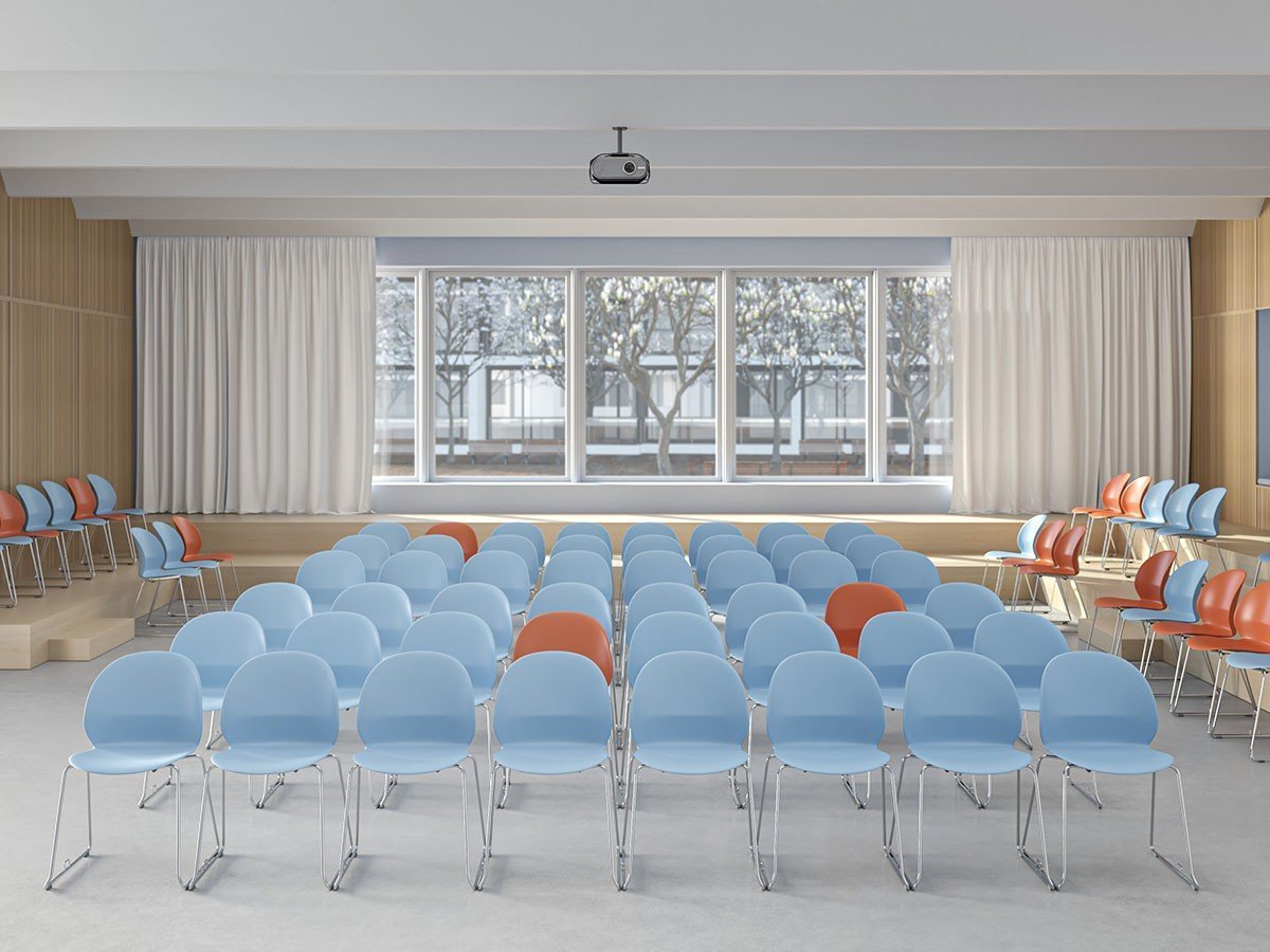 【フリッツ ハンセン/FRITZ HANSEN / GOODS】のN02 RECYCLE / N02 リサイクル チェア 連結器具付 スレッド脚 クロームベース N02-21 インテリア・キッズ・メンズ・レディースファッション・服の通販 founy(ファニー) 　テーブル　Table, Dining Table　フォルム　Silhouette, Form　ワーク　Workwear, Utility Style　送料無料　Free Shipping　ホーム・キャンプ・アウトドア・お取り寄せ　Home Living / Home & Lifestyle / Camping Gear / Outdoor Camping　家具・インテリア　Home Furniture & Interior. Stylish & Functional Living Spaces　チェア・椅子　Seating & Chairs　ダイニングチェア・木製チェア　Dining Chairs　参考イメージ|ID: prp329100002443472 ipo3291000000034188692