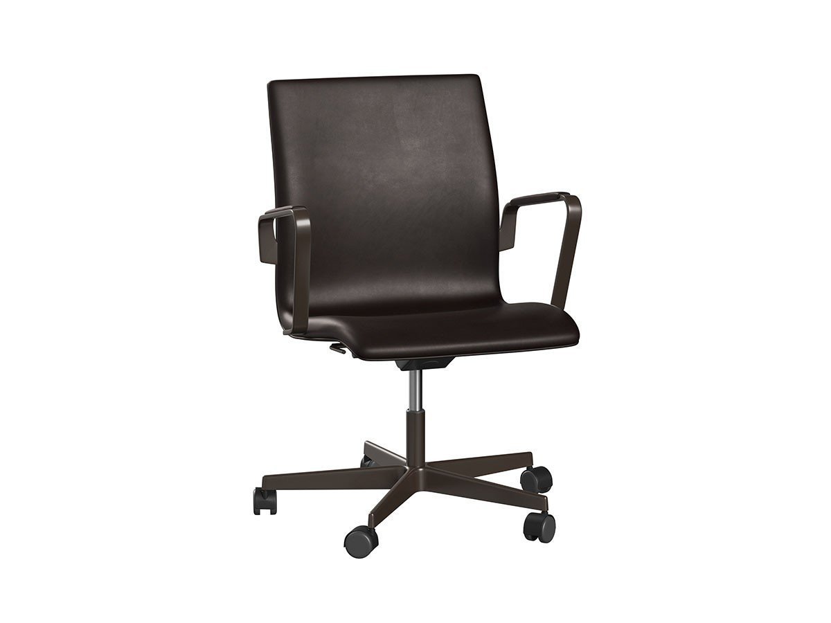 【フリッツ ハンセン/FRITZ HANSEN / GOODS】のOXFORD / オックスフォード アームチェア 5スターベース キャスター付 ローバック シート高さ調整機能・チルト機能付 3291W インテリア・キッズ・メンズ・レディースファッション・服の通販 founy(ファニー) エレガント 上品 Elegant ファブリック Fabric, Textile フォーム Form 送料無料 Free Shipping おすすめ Recommended / Our Picks ホーム・キャンプ・アウトドア・お取り寄せ Home Living / Home & Lifestyle / Camping Gear / Outdoor Camping 家具・インテリア Home Furniture & Interior. Stylish & Functional Living Spaces チェア・椅子 Seating & Chairs アームチェア・アクセントチェア Armchairs & Accent Chairs ホーム・キャンプ・アウトドア・お取り寄せ Home Living / Home & Lifestyle / Camping Gear / Outdoor Camping 家具・インテリア Home Furniture & Interior. Stylish & Functional Living Spaces チェア・椅子 Seating & Chairs オフィスチェア・在宅ワーク用チェア Office & Desk Chairs 張地:グレースレザー ダークブラウン(カテゴリー5)、フレーム:ブラウンブロンズ|ID: prp329100002443474 ipo3291000000035911017