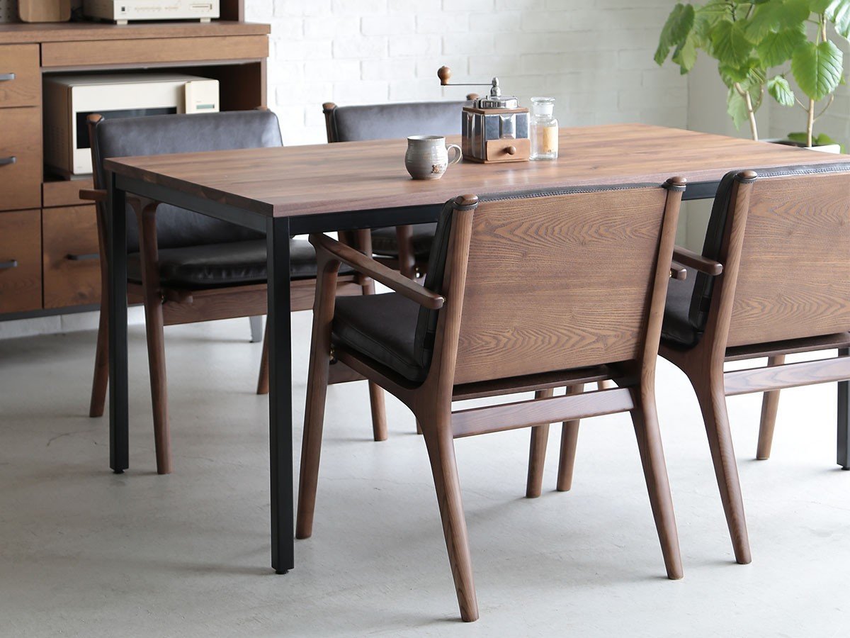 【イージーライフ/Easy Life / GOODS】のTANK DINNING TABLE / タンク ダイニングテーブル 幅135cm(ウォールナット材) インテリア・キッズ・メンズ・レディースファッション・服の通販 founy(ファニー) 　オイル　Oil　タンク　Tank　テーブル　Table　ホーム・キャンプ・アウトドア・お取り寄せ　Home,Garden,Outdoor,Camping Gear　家具・インテリア　Furniture　テーブル　Table　ダイニングテーブル　Dining Table　参考イメージ|ID: prp329100002447335 ipo3291000000030194187