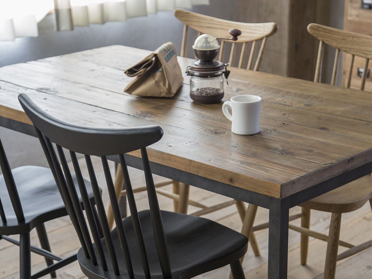 【ノットアンティークス/knot antiques / CRASH GATE / GOODS】のTANK DINNING TABLE / タンク ダイニングテーブル 幅135cm(パイン古材) インテリア・キッズ・メンズ・レディースファッション・服の通販 founy(ファニー) 　タンク　Tank　テーブル　Table　ホーム・キャンプ・アウトドア・お取り寄せ　Home,Garden,Outdoor,Camping Gear　家具・インテリア　Furniture　テーブル　Table　ダイニングテーブル　Dining Table　参考イメージ|ID: prp329100002447340 ipo3291000000030194466