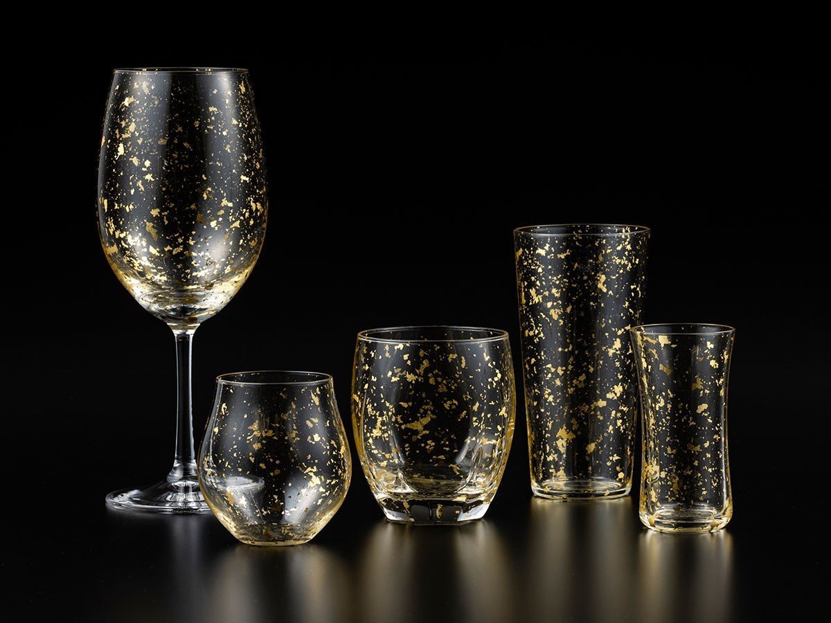 【箔一/HAKUICHI / GOODS】のSTARDUST WINE GLASS / スターダスト ワイングラス インテリア・キッズ・メンズ・レディースファッション・服の通販 founy(ファニー) 　送料無料　Free Shipping　ガラス　Glass　グラス　Glass　テーブル　Table　シリーズ参考イメージ(ゴールド)|ID: prp329100002471683 ipo3291000000016729885