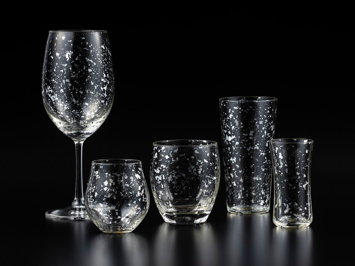 【箔一/HAKUICHI / GOODS】のSTARDUST WINE GLASS / スターダスト ワイングラス インテリア・キッズ・メンズ・レディースファッション・服の通販 founy(ファニー) 　送料無料　Free Shipping　ガラス　Glass　グラス　Glass　テーブル　Table　シリーズ参考イメージ(シルバー)|ID: prp329100002471683 ipo3291000000016729886