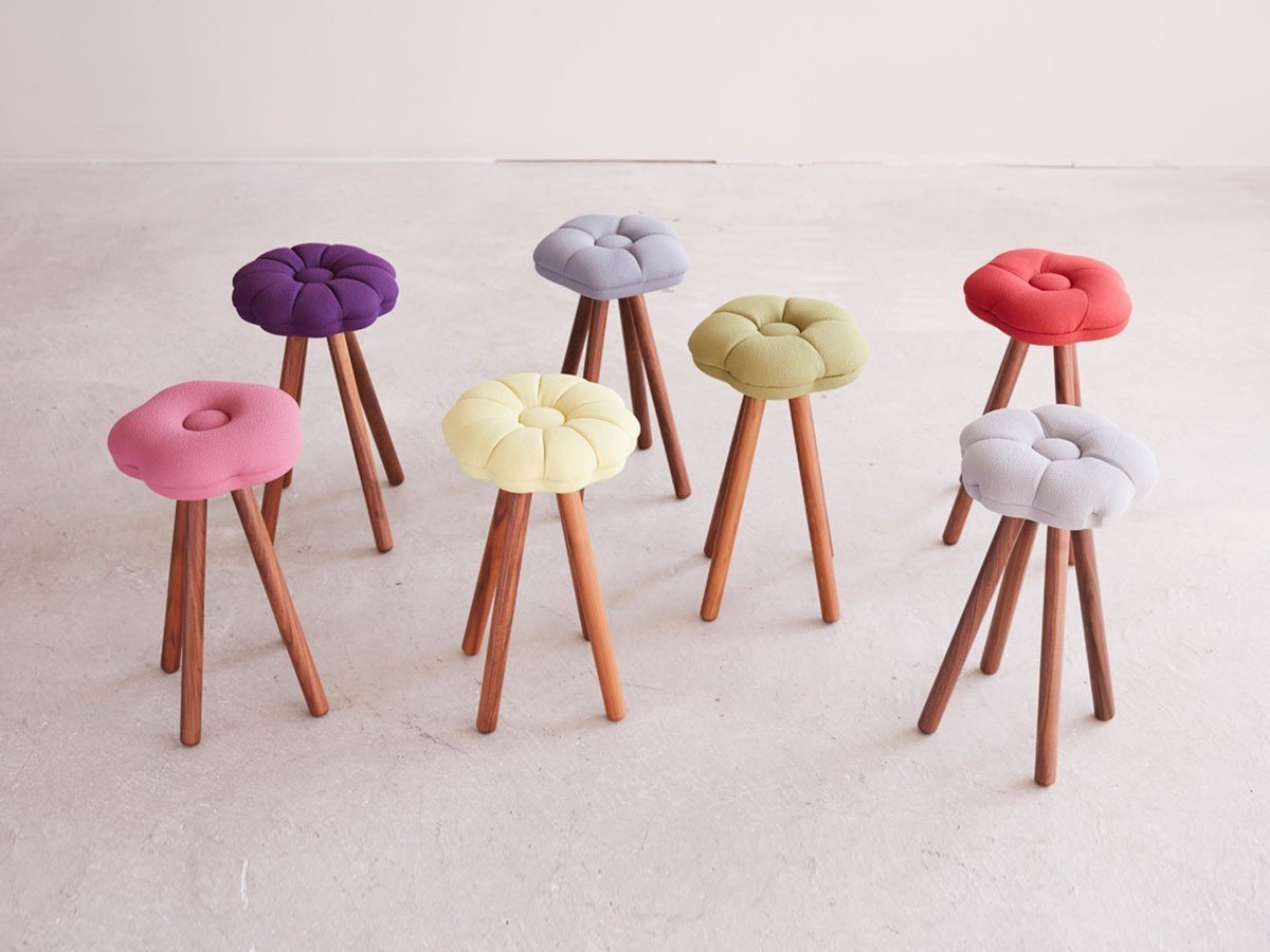 【酒見椅子店/SAKEMI ISUTEN / GOODS】のmonaca stool / モナカ スツール(ウッドベース) インテリア・キッズ・メンズ・レディースファッション・服の通販 founy(ファニー) 　送料無料　Free Shipping　おすすめ　Recommend　ウッド　Wood　カラフル　Colorful　モチーフ　Motif　ホーム・キャンプ・アウトドア・お取り寄せ　Home,Garden,Outdoor,Camping Gear　家具・インテリア　Furniture　チェア・椅子　Chair　スツール　Stool　参考イメージ|ID: prp329100002471691 ipo3291000000030193058