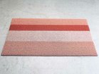 【チルウィッチ/chilewich / GOODS】のBold Stripe Shag Mat / ボールドストライプ シャグマット ピーチ、サイズ:71 × 46cm|ID:prp329100002481733