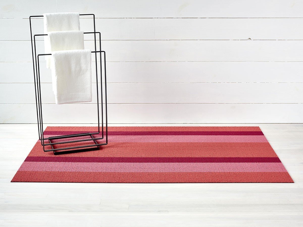 【チルウィッチ/chilewich / GOODS】のBold Stripe Shag Mat / ボールドストライプ シャグマット インテリア・キッズ・メンズ・レディースファッション・服の通販 founy(ファニー) 　コーティング　Coating　抗菌　Antibacterial　ストライプ　Stripe　ボーダー　Border　ループ　Loop　送料無料　Free Shipping　ホーム・キャンプ・アウトドア・お取り寄せ　Home,Garden,Outdoor,Camping Gear　家具・インテリア　Furniture　その他 インテリア雑貨、家具　Furniture, Interior, Others　パンチ、サイズ:152 × 91cm|ID: prp329100002481733 ipo3291000000030191608