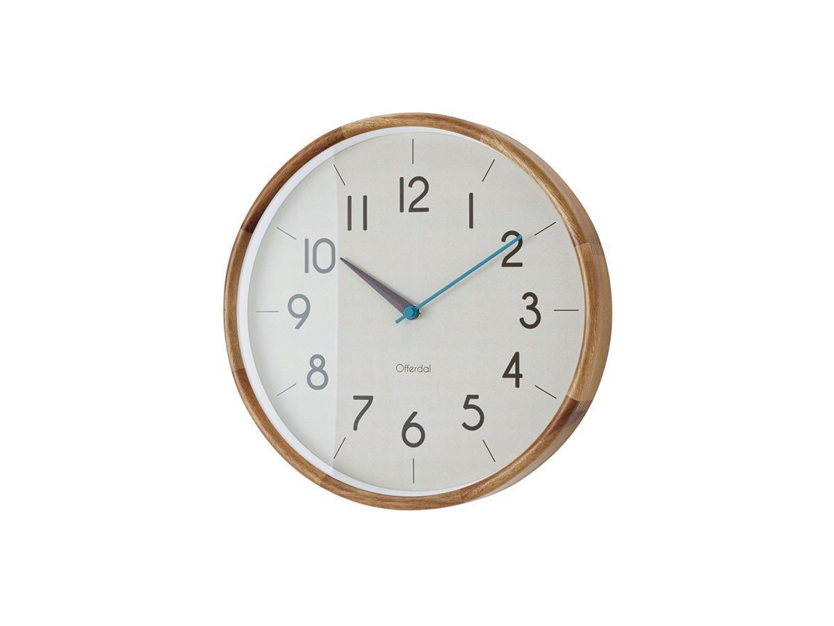 【フライミーパーラー/FLYMEe Parlor / GOODS】のWall Clock / ウォールクロック #111033 インテリア・キッズ・メンズ・レディースファッション・服の通販 founy(ファニー) 　ウッド　Wooden Design　スタンダード　Standard, Basic　フレーム　Frame, Outline　時計　Watch, Wristwatch　ホーム・キャンプ・アウトドア・お取り寄せ　Home Living / Home & Lifestyle / Camping Gear / Outdoor Camping　家具・インテリア　Home Furniture & Interior. Stylish & Functional Living Spaces　その他 インテリア雑貨、家具　Home Decor & Furniture Extras　ブラウン|ID: prp329100002504049 ipo3291000000030189391