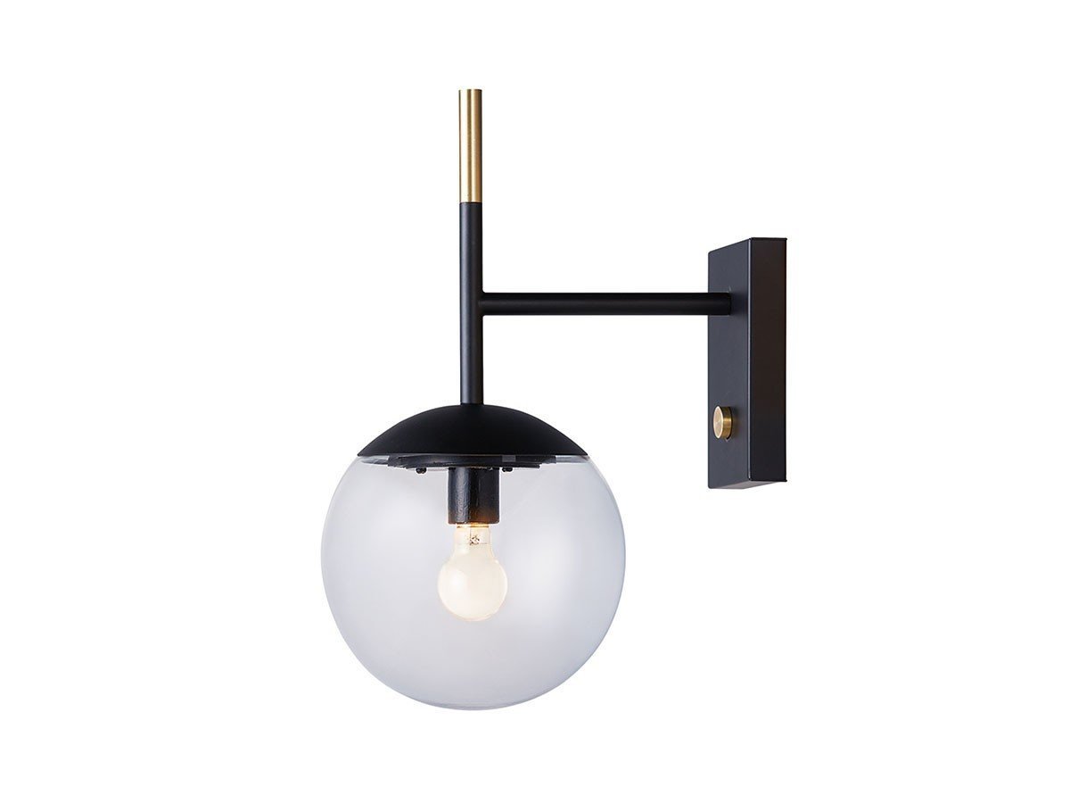 【フライミーパーラー/FLYMEe Parlor / GOODS】のWall Lamp / ウォールランプ #110774 インテリア・キッズ・メンズ・レディースファッション・服の通販 founy(ファニー) 　送料無料　Free Shipping　ガラス　Glass, Glassware　コンパクト　Compact, Small Size　スリム　Slim, Slim Fit　ツイスト　Tweed, Tweed Fabric　フォルム　Silhouette, Form　モダン　Modern, Contemporary　リラックス　Relax, Relaxed Fit　ホーム・キャンプ・アウトドア・お取り寄せ　Home Living / Home & Lifestyle / Camping Gear / Outdoor Camping　家具・インテリア　Home Furniture & Interior. Stylish & Functional Living Spaces　ライト・照明　Lamps & Lighting Fixtures　クリア|ID: prp329100002510582 ipo3291000000033487036