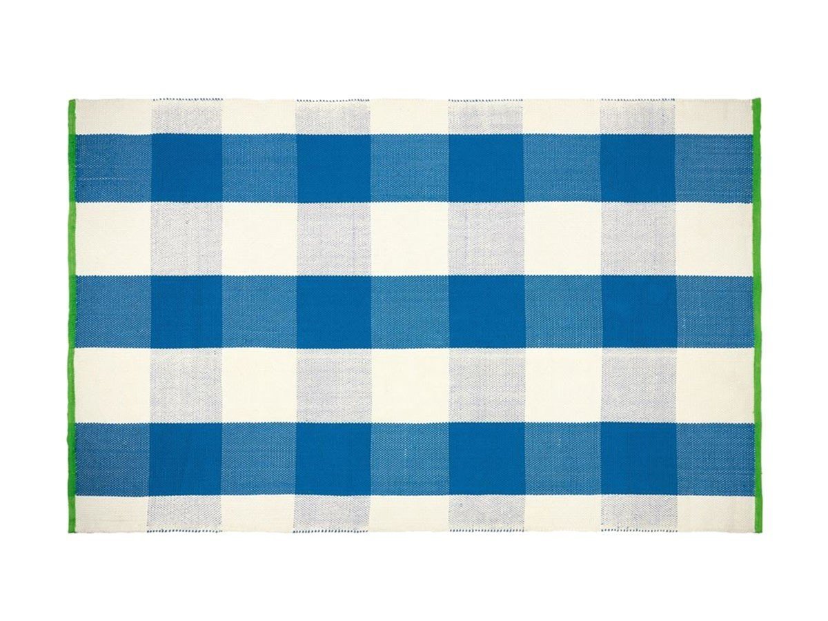 【デザイナーズ ギルド/DESIGNERS GUILD / GOODS】のSaliya Outdoor Rug / サリヤ アウトドア ラグ インテリア・キッズ・メンズ・レディースファッション・服の通販 founy(ファニー) 　送料無料　Free Shipping　アウトドア　Outdoor Clothing　チェック　Check, Plaid, Tartan　パターン　Pattern, Design Print　リバーシブル　Reversible, Two-Sided　軽量　Lightweight, Ultra Light　ホーム・キャンプ・アウトドア・お取り寄せ　Home Living / Home & Lifestyle / Camping Gear / Outdoor Camping　家具・インテリア　Home Furniture & Interior. Stylish & Functional Living Spaces　その他 インテリア雑貨、家具　Home Decor & Furniture Extras　コバルト|ID: prp329100002513358 ipo3291000000030188629