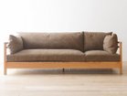 【広松木工/Hiromatsu Furniture / GOODS】のRIPOSO / リポーゾ ソファ 196 人気、トレンドファッション・服の通販 founy(ファニー) ヴィンテージ Vintage クッション Cushion ファブリック Fabric フレーム Flame ルーズ Loose ホーム・キャンプ・アウトドア・お取り寄せ Home,Garden,Outdoor,Camping Gear 家具・インテリア Furniture その他 インテリア雑貨、家具 Furniture, Interior, Others thumbnail 張地:ブラウン / (ピエトラ)、フレーム:オーク|ID: prp329100002527997 ipo3291000000030187263