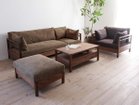 【広松木工/Hiromatsu Furniture / GOODS】のRIPOSO / リポーゾ ソファ 196 人気、トレンドファッション・服の通販 founy(ファニー) ヴィンテージ Vintage クッション Cushion ファブリック Fabric フレーム Flame ルーズ Loose ホーム・キャンプ・アウトドア・お取り寄せ Home,Garden,Outdoor,Camping Gear 家具・インテリア Furniture その他 インテリア雑貨、家具 Furniture, Interior, Others thumbnail 張地:ブラウン / (ピエトラ)、フレーム:ウォールナット|ID: prp329100002527997 ipo3291000000030187267