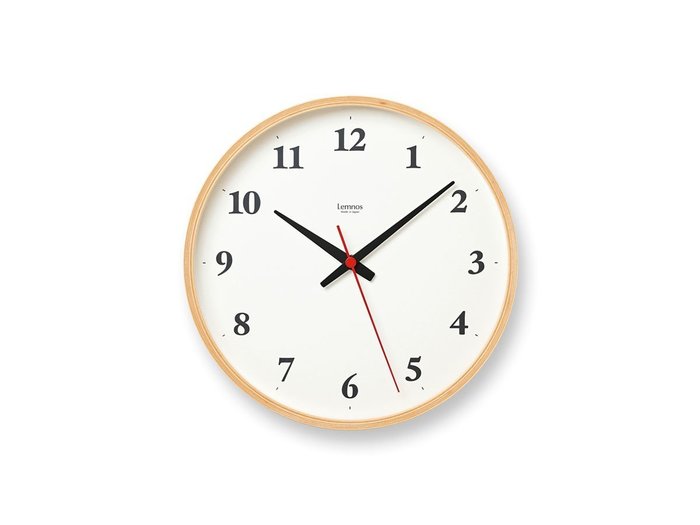 【レムノス/Lemnos / GOODS】のPlywood clock / プライウッド クロック 電波時計 S インテリア・キッズ・メンズ・レディースファッション・服の通販 founy(ファニー) https://founy.com/ 送料無料 Free Shipping 時計 Clock ホーム・キャンプ・アウトドア・お取り寄せ Home,Garden,Outdoor,Camping Gear 家具・インテリア Furniture その他 インテリア雑貨、家具 Furniture, Interior, Others |ID: prp329100002545109 ipo3291000000022669686