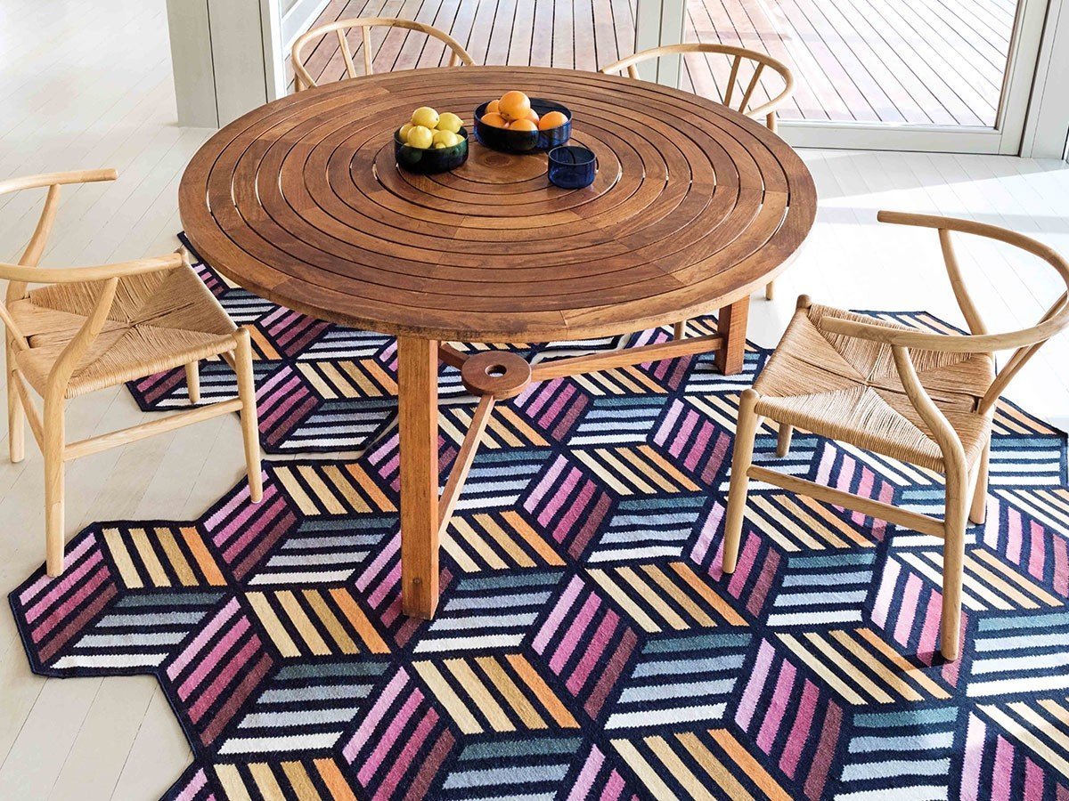 【ガン/GAN / GOODS】のPARQUET RUG / パルケット ラグ 203 × 153cm(ヘキサゴン オレンジ) 人気、トレンドファッション・服の通販 founy(ファニー) 　送料無料　Free Shipping　オレンジ　Orange　シンプル　Simple　ハンド　Hand　パターン　Pattern　ホーム・キャンプ・アウトドア・お取り寄せ　Home,Garden,Outdoor,Camping Gear　家具・インテリア　Furniture　その他 インテリア雑貨、家具　Furniture, Interior, Others　other-3|ID: prp329100002589751 ipo3291000000031501785