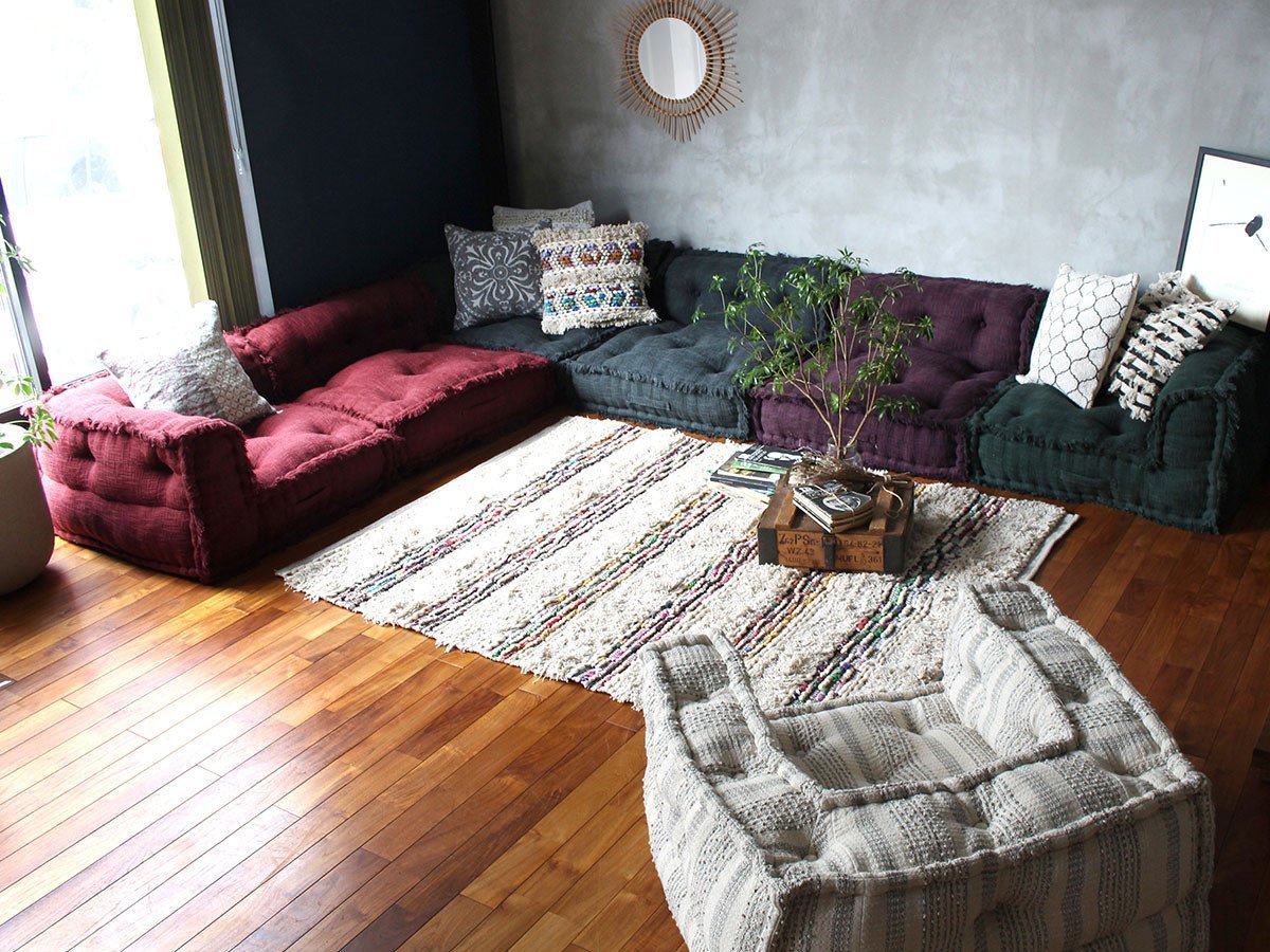 【アデペシュ/a.depeche / GOODS】のblock multi sofa U arm / ブロックマルチソファ Uアーム(LPFベージュ) 人気、トレンドファッション・服の通販 founy(ファニー) 　インド　Indian Textile　ウッド　Wooden Design　クッション　Cushion, Throw Pillow　シンプル　Simple, Minimal　ブロック　Block, Solid Block Pattern　ホーム・キャンプ・アウトドア・お取り寄せ　Home Living / Home & Lifestyle / Camping Gear / Outdoor Camping　家具・インテリア　Home Furniture & Interior. Stylish & Functional Living Spaces　ソファー　Couches & Sofas　other-2|ID: prp329100002606847 ipo3291000000031501571