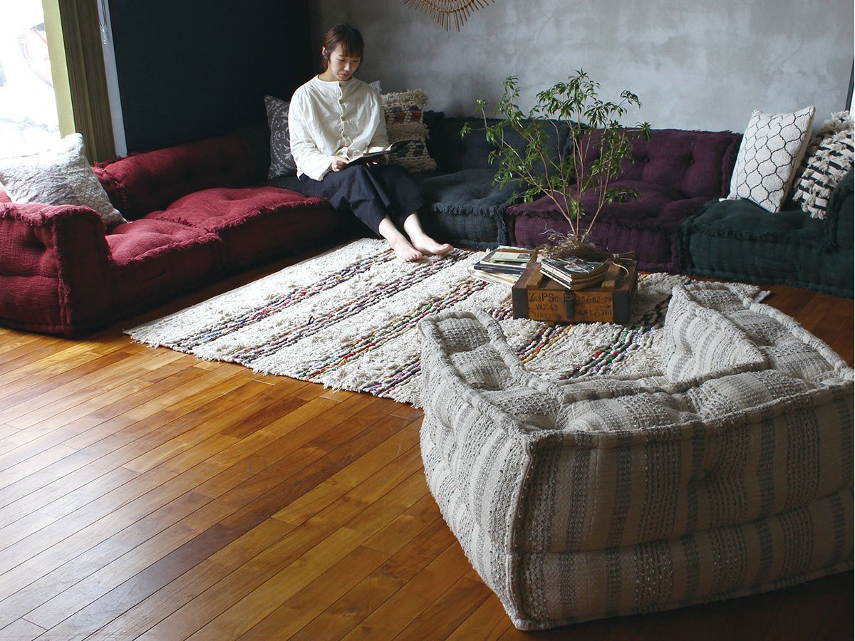 【アデペシュ/a.depeche / GOODS】のblock multi sofa U arm / ブロックマルチソファ Uアーム(LPFベージュ) 人気、トレンドファッション・服の通販 founy(ファニー) 　インド　Indian Textile　ウッド　Wooden Design　クッション　Cushion, Throw Pillow　シンプル　Simple, Minimal　ブロック　Block, Solid Block Pattern　ホーム・キャンプ・アウトドア・お取り寄せ　Home Living / Home & Lifestyle / Camping Gear / Outdoor Camping　家具・インテリア　Home Furniture & Interior. Stylish & Functional Living Spaces　ソファー　Couches & Sofas　other-3|ID: prp329100002606847 ipo3291000000031501572