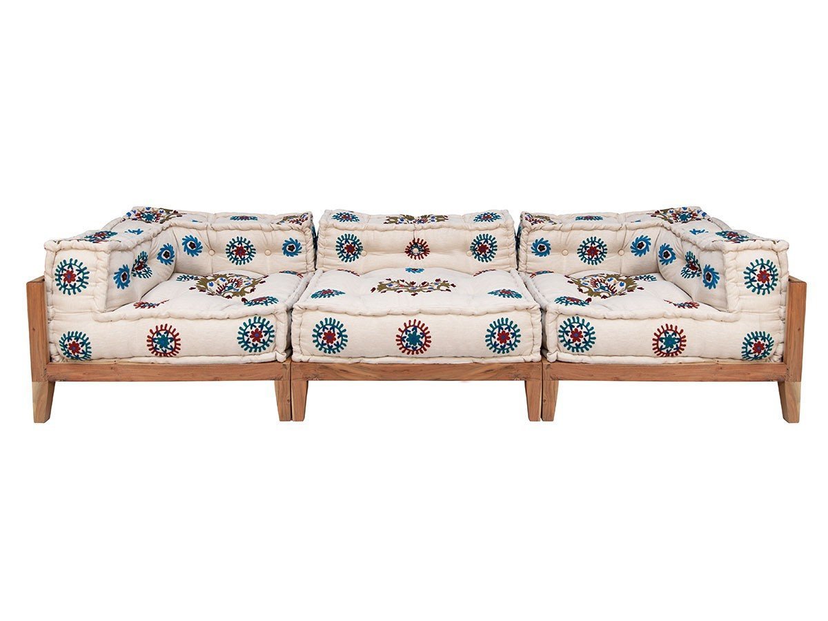【アデペシュ/a.depeche / GOODS】のblock multi sofa corner / ブロックマルチソファ コーナー(マクラメ エンブロイダリー ミックス) 人気、トレンドファッション・服の通販 founy(ファニー) 　インド　Indian Textile　ウッド　Wooden Design　エンブロイダリー　Embroidery Design　クッション　Cushion, Throw Pillow　シンプル　Simple, Minimal　ブロック　Block, Solid Block Pattern　ミックス　Mix, Mixed Style　ホーム・キャンプ・アウトドア・お取り寄せ　Home Living / Home & Lifestyle / Camping Gear / Outdoor Camping　家具・インテリア　Home Furniture & Interior. Stylish & Functional Living Spaces　ソファー　Couches & Sofas　other-4|ID: prp329100002606849 ipo3291000000031501583
