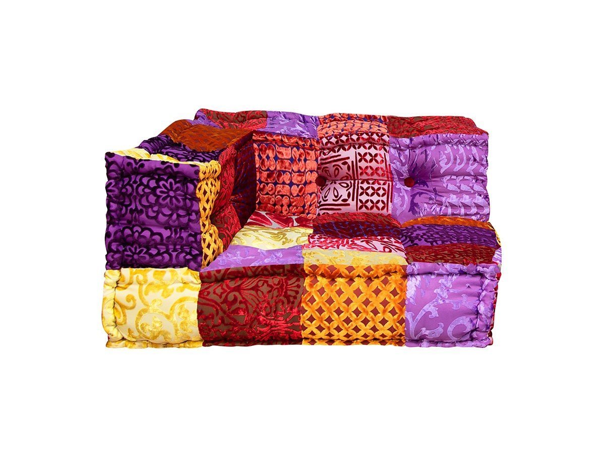 【アデペシュ/a.depeche / GOODS】のblock multi sofa corner / ブロックマルチソファ コーナー(パッチワークミックス) 人気、トレンドファッション・服の通販 founy(ファニー) 　インド　Indian Textile　ウッド　Wooden Design　クッション　Cushion, Throw Pillow　シンプル　Simple, Minimal　パッチワーク　Patchwork, Mixed Fabric　ブロック　Block, Solid Block Pattern　ミックス　Mix, Mixed Style　ホーム・キャンプ・アウトドア・お取り寄せ　Home Living / Home & Lifestyle / Camping Gear / Outdoor Camping　家具・インテリア　Home Furniture & Interior. Stylish & Functional Living Spaces　ソファー　Couches & Sofas　other-3|ID: prp329100002606850 ipo3291000000031501587