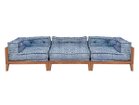 【アデペシュ/a.depeche / GOODS】のblock multi sofa center / ブロックマルチソファ センター(ノスブルー) 別売りの「ウッドベース」を組み合わせると、座面高約40cmのソファとしてお使いになれます。|ID: prp329100002606856 ipo3291000000030179816