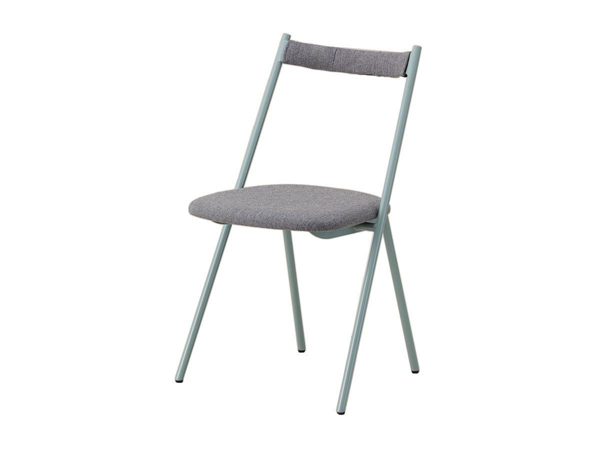 【杉山製作所/Sugiyama Seisakusho / GOODS】のWORKER stacking Chair / ワーカー スタッキングチェア(背張り) インテリア・キッズ・メンズ・レディースファッション・服の通販 founy(ファニー) 　送料無料　Free Shipping　おすすめ　Recommend　シンプル　Simple　フレーム　Flame　ホーム・キャンプ・アウトドア・お取り寄せ　Home,Garden,Outdoor,Camping Gear　家具・インテリア　Furniture　チェア・椅子　Chair　ダイニングチェア　Dining Chair　張地:N.C. NC126(Aランク)、フレームスマイルグレー|ID: prp329100002614329 ipo3291000000017805419