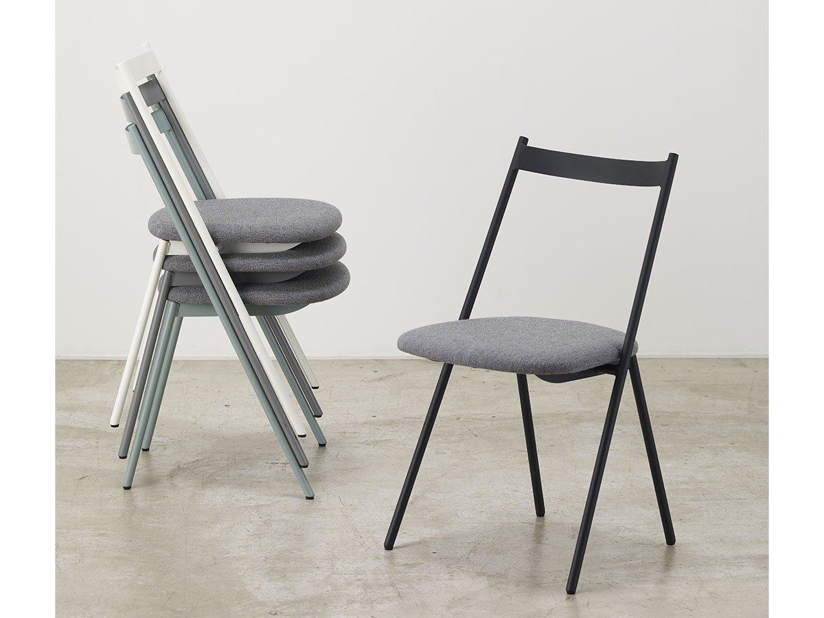 【杉山製作所/Sugiyama Seisakusho / GOODS】のWORKER stacking Chair / ワーカー スタッキングチェア インテリア・キッズ・メンズ・レディースファッション・服の通販 founy(ファニー) 　送料無料　Free Shipping　おすすめ　Recommended / Our Picks　シンプル　Simple, Minimal　フレーム　Frame, Outline　ホーム・キャンプ・アウトドア・お取り寄せ　Home Living / Home & Lifestyle / Camping Gear / Outdoor Camping　家具・インテリア　Home Furniture & Interior. Stylish & Functional Living Spaces　チェア・椅子　Seating & Chairs　ダイニングチェア・木製チェア　Dining Chairs　最大で6脚までスタッキング(重ね置き)可能です。|ID: prp329100002614330 ipo3291000000033140330