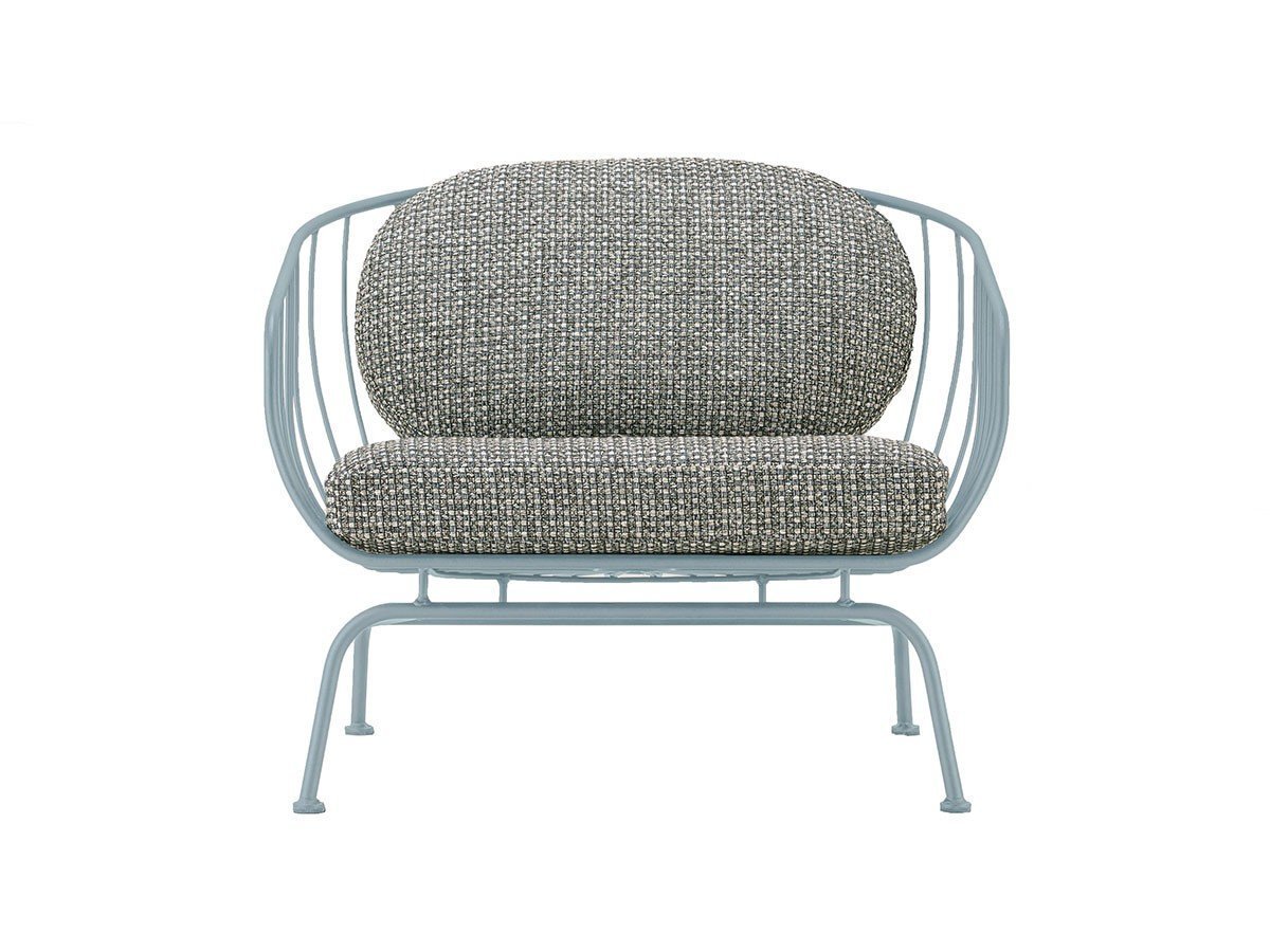 【杉山製作所/Sugiyama Seisakusho / GOODS】のHoop Lounge Chair / フープ ラウンジチェア インテリア・キッズ・メンズ・レディースファッション・服の通販 founy(ファニー) 　送料無料　Free Shipping　クッション　Cushion, Throw Pillow　フレーム　Frame, Outline　フープ　Hoop, Hoop Earrings　ホーム・キャンプ・アウトドア・お取り寄せ　Home Living / Home & Lifestyle / Camping Gear / Outdoor Camping　家具・インテリア　Home Furniture & Interior. Stylish & Functional Living Spaces　チェア・椅子　Seating & Chairs　ラウンジチェア・リクライナー　Lounge Chairs / Recliners　張地:ハウゼン HaGRG グレージュ(AAランク)、フレームサンドブルーグレー|ID: prp329100002614333 ipo3291000000030164355