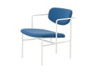 【杉山製作所/Sugiyama Seisakusho / GOODS】のPetit Lounge Chair / プチ ラウンジチェア 張地:フランク SB スモークブルー(AAランク)、フレームスノーホワイト|ID:prp329100002614334
