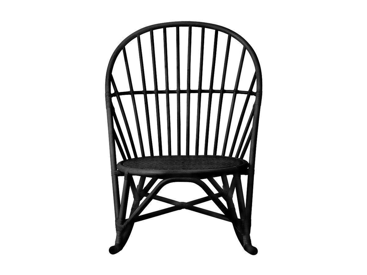 【トウ/TOU / GOODS】のWR lounge rocking chair / WR ラウンジロッキングチェア インテリア・キッズ・メンズ・レディースファッション・服の通販 founy(ファニー) 　シンプル　Simple, Minimal　フレーム　Frame, Outline　ラタン　Rattan, Woven Rattan　ホーム・キャンプ・アウトドア・お取り寄せ　Home Living / Home & Lifestyle / Camping Gear / Outdoor Camping　家具・インテリア　Home Furniture & Interior. Stylish & Functional Living Spaces　チェア・椅子　Seating & Chairs　ロッキングチェア・ゆりかご椅子　Rocking Chairs & Gliders　ブラック|ID: prp329100002614335 ipo3291000000035005152