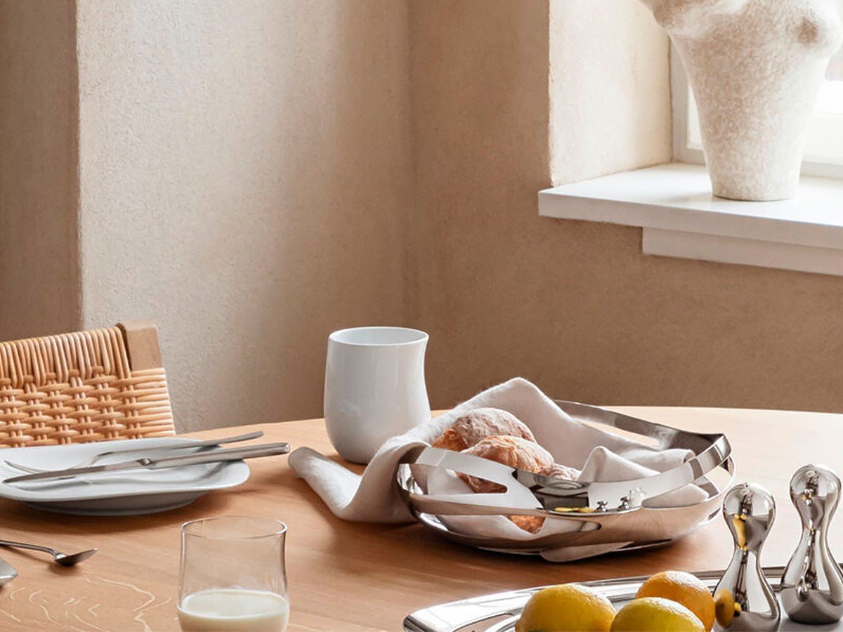 【ジョージ ジェンセン/GEORG JENSEN / GOODS】のCOBRA BASKET / コブラ バスケット 人気、トレンドファッション・服の通販 founy(ファニー) 　送料無料　Free Shipping　コレクション　Collection, Seasonal Line　センター　Center, Center Line　テーブル　Table, Dining Table　バスケット　Basket, Basket Bag　フォルム　Silhouette, Form　人気　Popular, Best Seller　other-2|ID: prp329100002621618 ipo3291000000031501278
