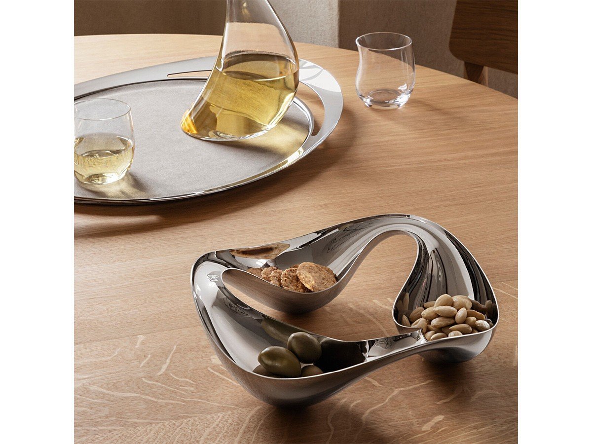 【ジョージ ジェンセン/GEORG JENSEN / GOODS】のCOBRA TRIPLE BOWL / コブラ トリプルボウル 人気、トレンドファッション・服の通販 founy(ファニー) 　送料無料　Free Shipping　コレクション　Collection, Seasonal Line　センター　Center, Center Line　テーブル　Table, Dining Table　トリプル　Triple, Three Layers　フォルム　Silhouette, Form　人気　Popular, Best Seller　other-3|ID: prp329100002621619 ipo3291000000031499964
