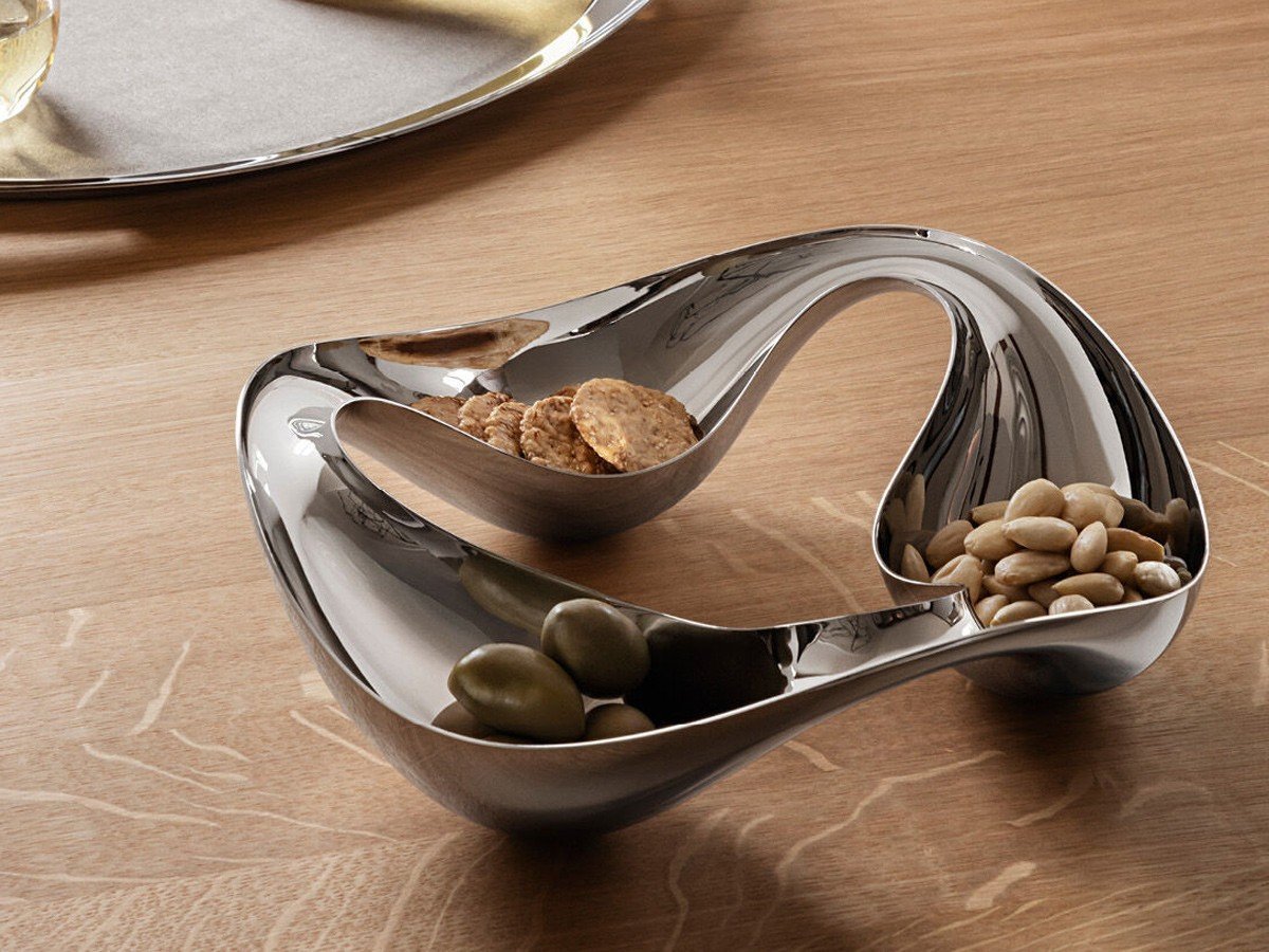 【ジョージ ジェンセン/GEORG JENSEN / GOODS】のCOBRA TRIPLE BOWL / コブラ トリプルボウル 人気、トレンドファッション・服の通販 founy(ファニー) 　送料無料　Free Shipping　コレクション　Collection, Seasonal Line　センター　Center, Center Line　テーブル　Table, Dining Table　トリプル　Triple, Three Layers　フォルム　Silhouette, Form　人気　Popular, Best Seller　other-4|ID: prp329100002621619 ipo3291000000031499965