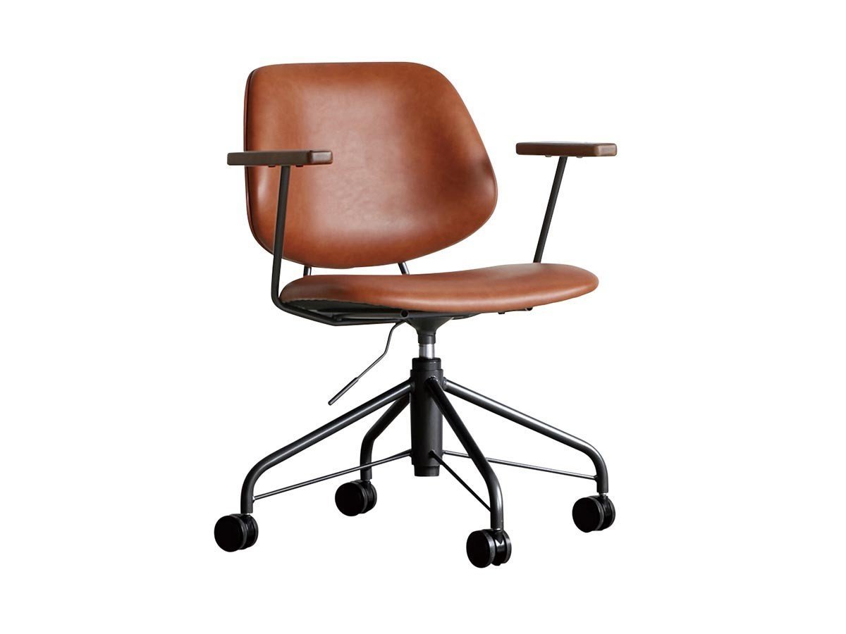 【ノットアンティークス/knot antiques / CRASH GATE / GOODS】のABOCK DESK CHAIR / アボック デスクチェア インテリア・キッズ・メンズ・レディースファッション・服の通販 founy(ファニー) 　デスク　Desk　パイピング　Piping　モダン　Modern　ワーク　Work　ホーム・キャンプ・アウトドア・お取り寄せ　Home,Garden,Outdoor,Camping Gear　家具・インテリア　Furniture　チェア・椅子　Chair　オフィスチェア・デスクチェア　Office Chair/Desk Chair　張地:キャメル|ID: prp329100002621646 ipo3291000000029243839