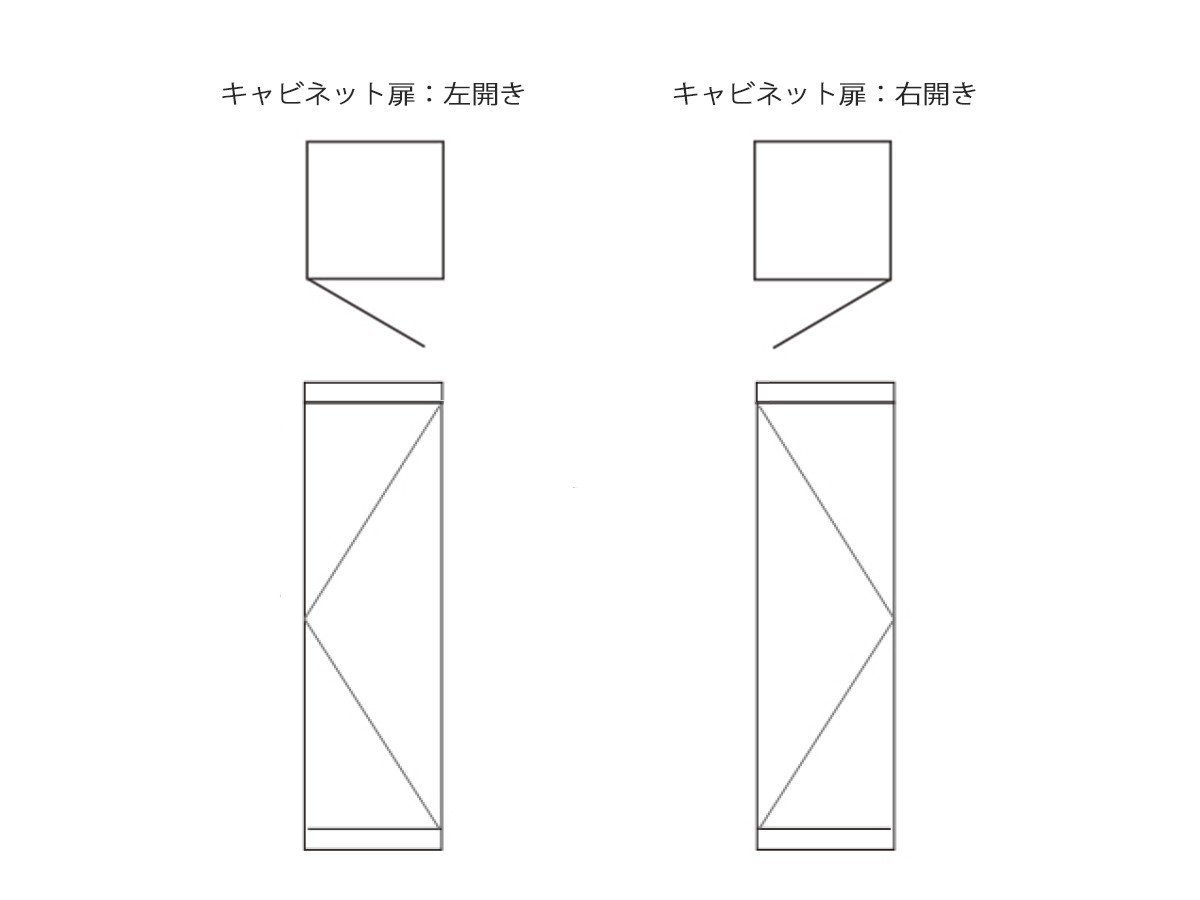 【フライミー ヴェール/FLYMEe vert / GOODS】のMODERN SYSTEM DESK / モダン システムデスク インテリア・キッズ・メンズ・レディースファッション・服の通販 founy(ファニー) 　スリム　Slim　デスク　Desk　バランス　Balance　モダン　Modern　ワーク　Work　ホーム・キャンプ・アウトドア・お取り寄せ　Home,Garden,Outdoor,Camping Gear　家具・インテリア　Furniture　その他 インテリア雑貨、家具　Furniture, Interior, Others　キャビネットは扉の開く方向をお選びいただけます。|ID: prp329100002624094 ipo3291000000030254736