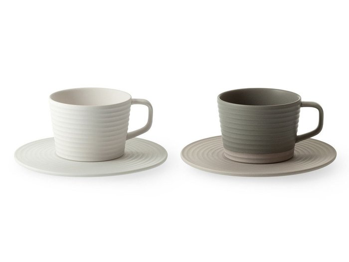 【セキテイ/CEKITAY / GOODS】のCup & Saucer Pair Circle / カップ & ソーサー ペア えん(はくさ・いし) インテリア・キッズ・メンズ・レディースファッション・服の通販 founy(ファニー) https://founy.com/ テーブル Table, Dining Table |ID: prp329100002639358 ipo3291000000030179881